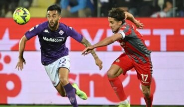 Con la presencia de Nicolás González, Fiorentina clasificó a la final de la Copa Italia