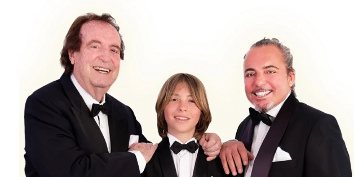 Dyango returns to Argentina with "3 generations, a heart" to sing with his son and grandson