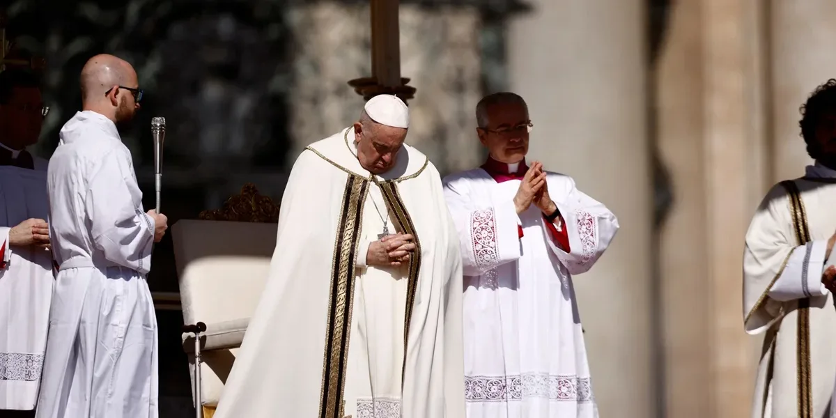 In his Easter message, Pope Francis called for an end to wars