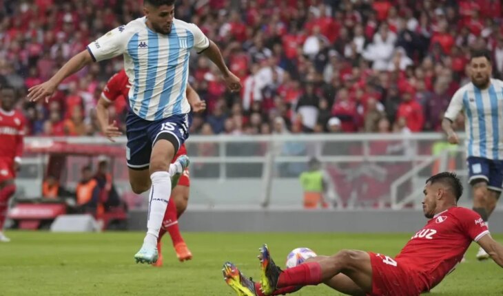 Independiente tied with Racing in the classic of Avellaneda