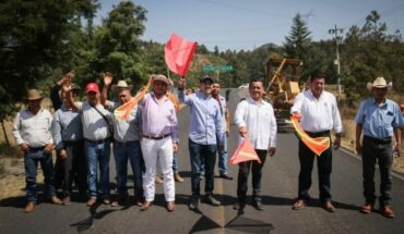 Inicia SCOP obras de rehabilitación en la carretera Carapan-Uruapan