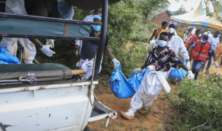 Kenia: autoridades exhumaron 47 cadáveres de fosas comunes de un presunto culto