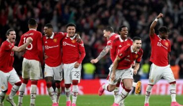 Manchester United won and will face City in FA Cup final