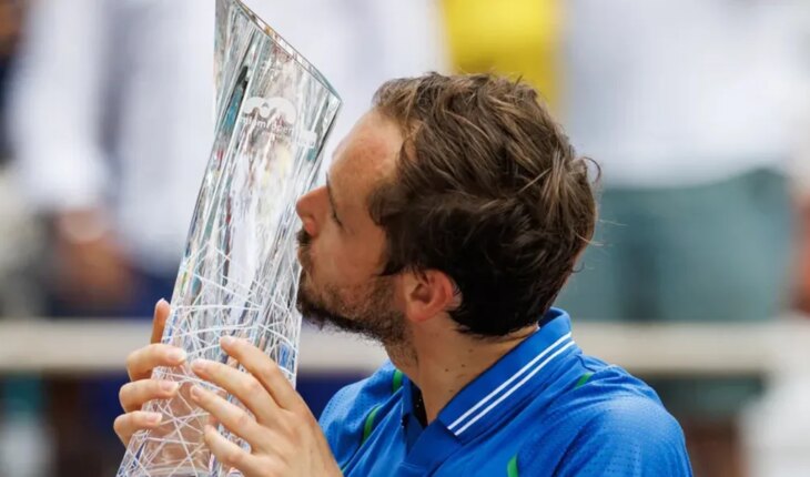 Medvedev was consecrated in the Masters 1000 of Miami