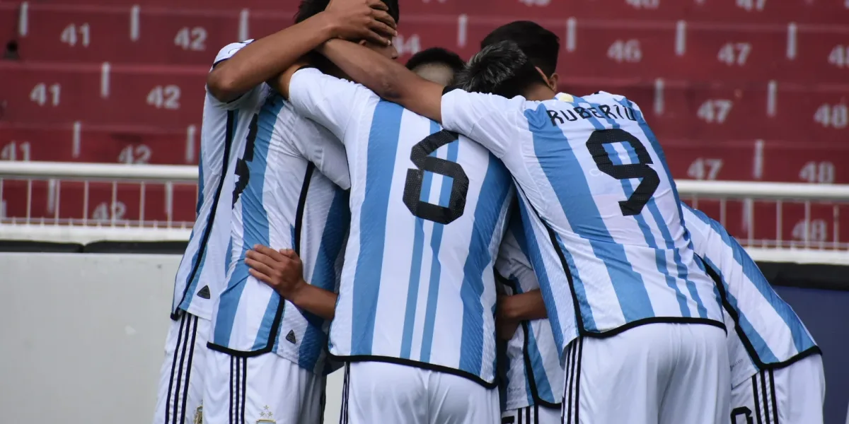 Sudamericano Sub 17: Argentina venció a Chile en el arranque del hexagonal final