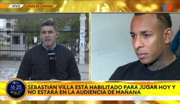 Video: CASO SEBASTIÁN VILLA I La jueza le permitió al jugador no ir a la audiencia por el partido de Boca