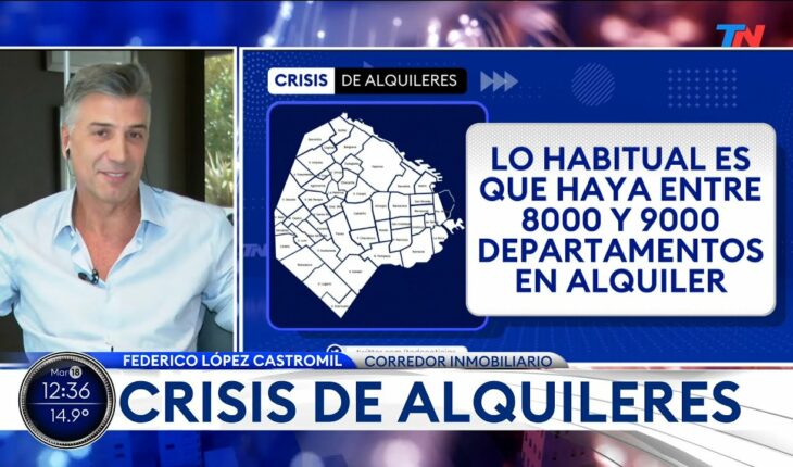 Video: CRISIS DE ALQUILERES I En CABA solo hay 1.100 departamentos disponibles