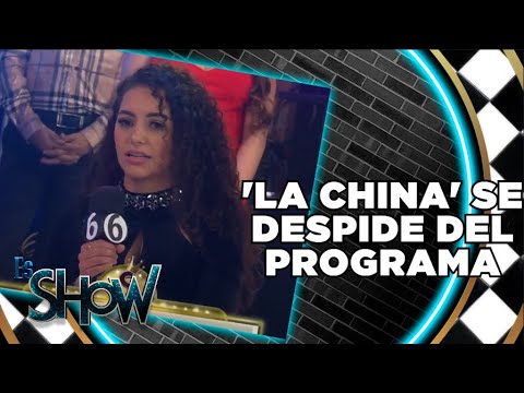 'La China' se despide del programa | Es Show