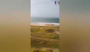 Video: NECOCHEA I Una tromba marina en medio de una tormenta