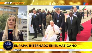 Video: ROMA: el Papa Francisco seguirá internado: descartaron neumonía y afirman que “pasó una buena noche”