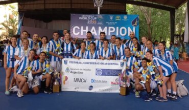 Argentina se consagra doble campeón mundial en cestoball