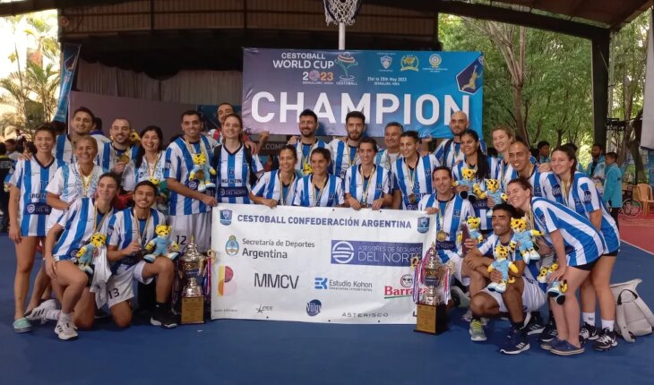 Argentina se consagra doble campeón mundial en cestoball