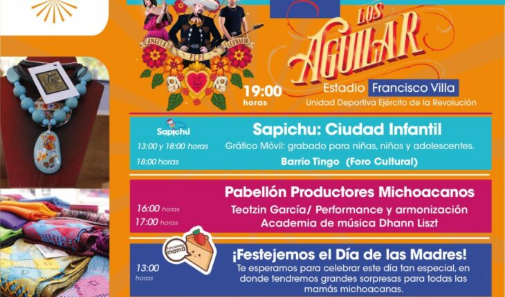 Celebrate mom with the surprises of the Michoacán de Origen Festival
