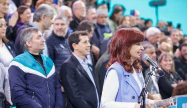 Cristina Fernández de Kirchner: “A pesar de los errores, este gobierno es infinitamente mejor que otro de Macri”