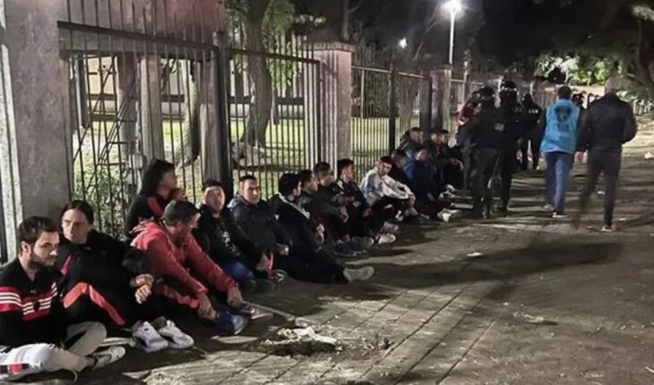 Detuvieron 29 hinchas de Defensores de Belgrano tras los enfrentamientos con la Policía en Nuñez
