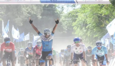 El ciclista argentino Laureano Rosas es el nuevo líder de la Vuelta a Formosa Internacional