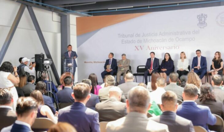 Encabeza Torres Piña, XV Aniversario del Tribunal de Justicia Administrativa