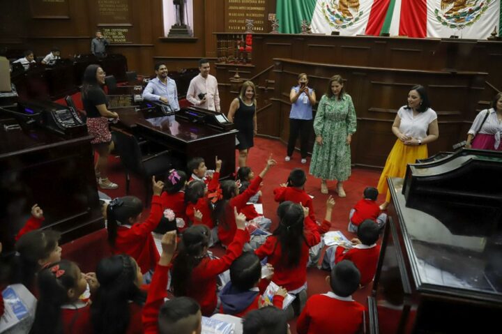 From the Inclusive Children's Parliament 2023, legislation will be passed in favor of Michoacan children: Adriana Hernández