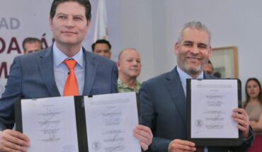 Gobiernos de Michoacán y Morelia firman convenio de coordinación en seguridad