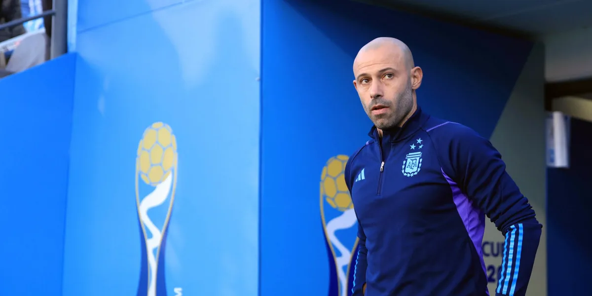 Javier Mascherano: "You have to enjoy because three months ago we were outside"