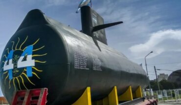 Mar del Plata: Repusieron la réplica del submarino ARA San Juan en honor a los 44 caídos