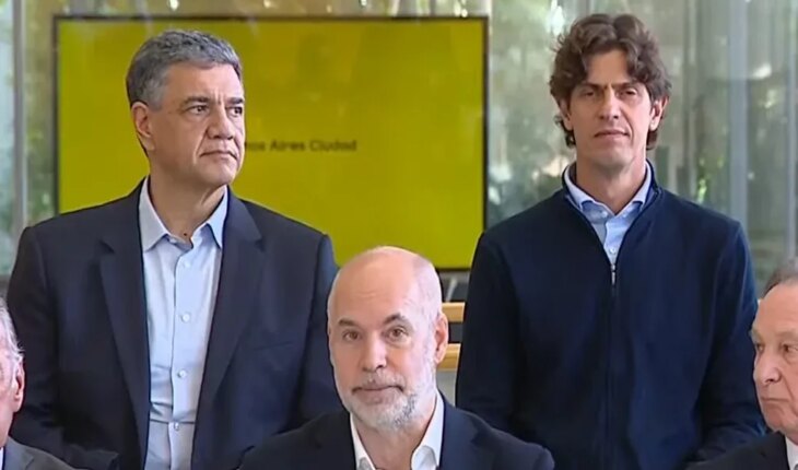 Rodríguez Larreta se mostró junto a cuatro de los cinco precandidatos de Juntos por el Cambio en la Ciudad