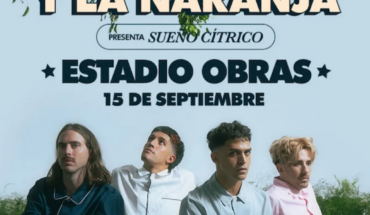 Silvestre y La Naranja presentará su nuevo disco en el estadio Obras