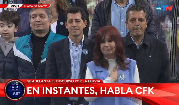 Video: ACTO DE CFK I “Cuando Néstor llegó, el Estado era así de chiquitito pero la deuda era así de grande”