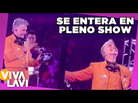 Alejandro Fernández será abuelo de nuevo y se entera en pleno show | Vivalavi