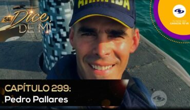 Video: El actor Pedro Pallares ahora es teniente de fragata de la Armada Nacional
