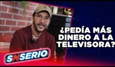 Video: ¿Por qué Óscar Burgos se ‘divorció’ de cierta televisora? | SNSerio