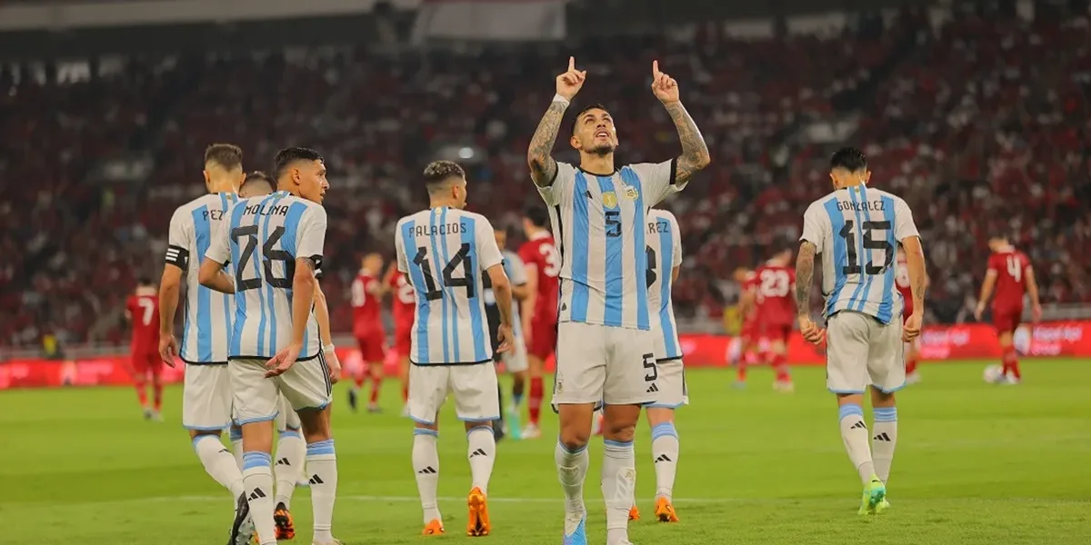 Argentina venció a Indonesia y cerró la gira con un nuevo triunfo