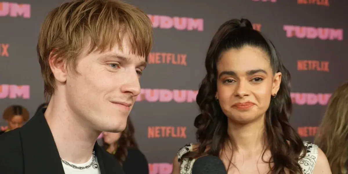 Aria Mia Loberti and Louis Hofmann on "The Light You Can't See": "It Will Be Epic"