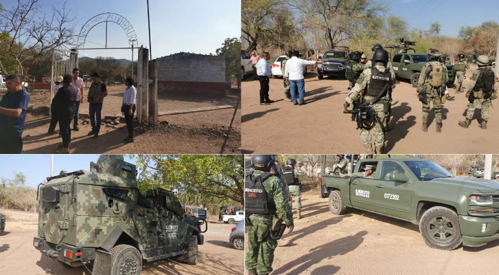 Arribarán 400 militares más en comunidades de Apatzingán