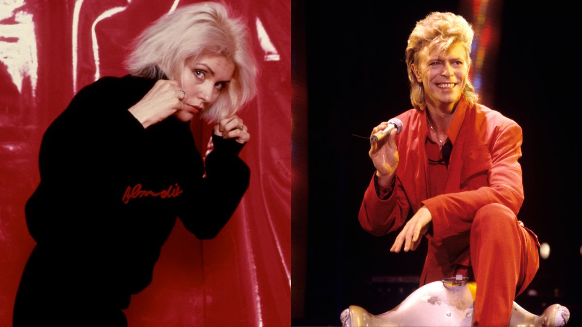 Debbie Harry y David Bowie Foto web