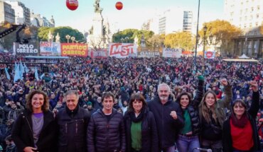 Left Front: the Partido Obrero and MST presented their list headed by Solano and Ripoll