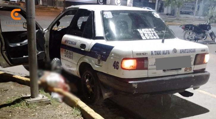Taxi driver killed in Apatzingán