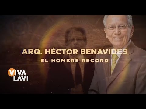 Arq. Héctor Benavides recibe récord Guinness por la trayectoria más longeva en TV | Vivalavi