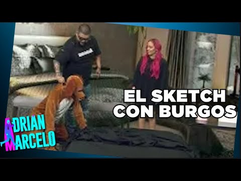 El sketch con Óscar Burgos y La Mole | Adrián Marcelo Presenta