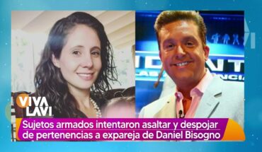 Video: Expareja de Daniel Bisogno es víctima de asalto | Vivalavi