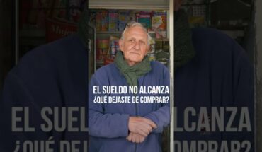 Video: La “depresión” de fin de mes: qué dejan de consumir los argentinos cuando el sueldo no alcanza