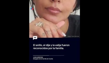 Video: La mamá de Cecilia Strzyzowski reconoció los anillos de su hija encontrados en los rastrillajes
