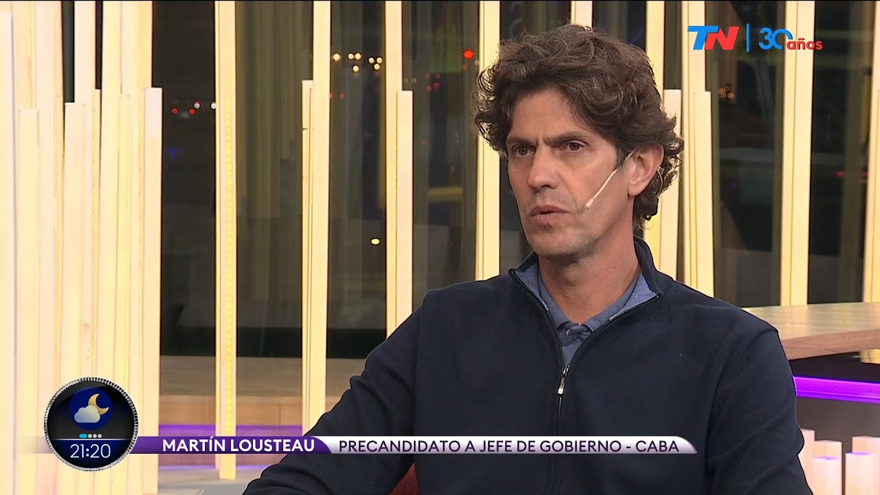 "No hay riesgo de ruptura": Martín Lousteau, Precandidato a Jefe de Gobierno - CABA
