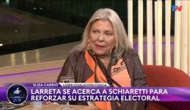 Video: “No voy a discutir con un puntero que ahora es presidente del PRO”: Elisa Carrió, Lider C.C