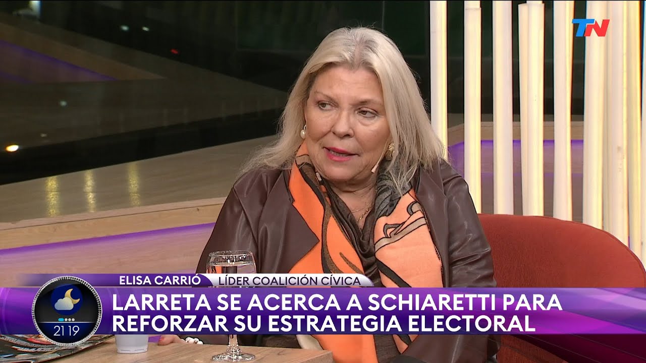 "No voy a discutir con un puntero que ahora es presidente del PRO": Elisa Carrió, Lider C.C