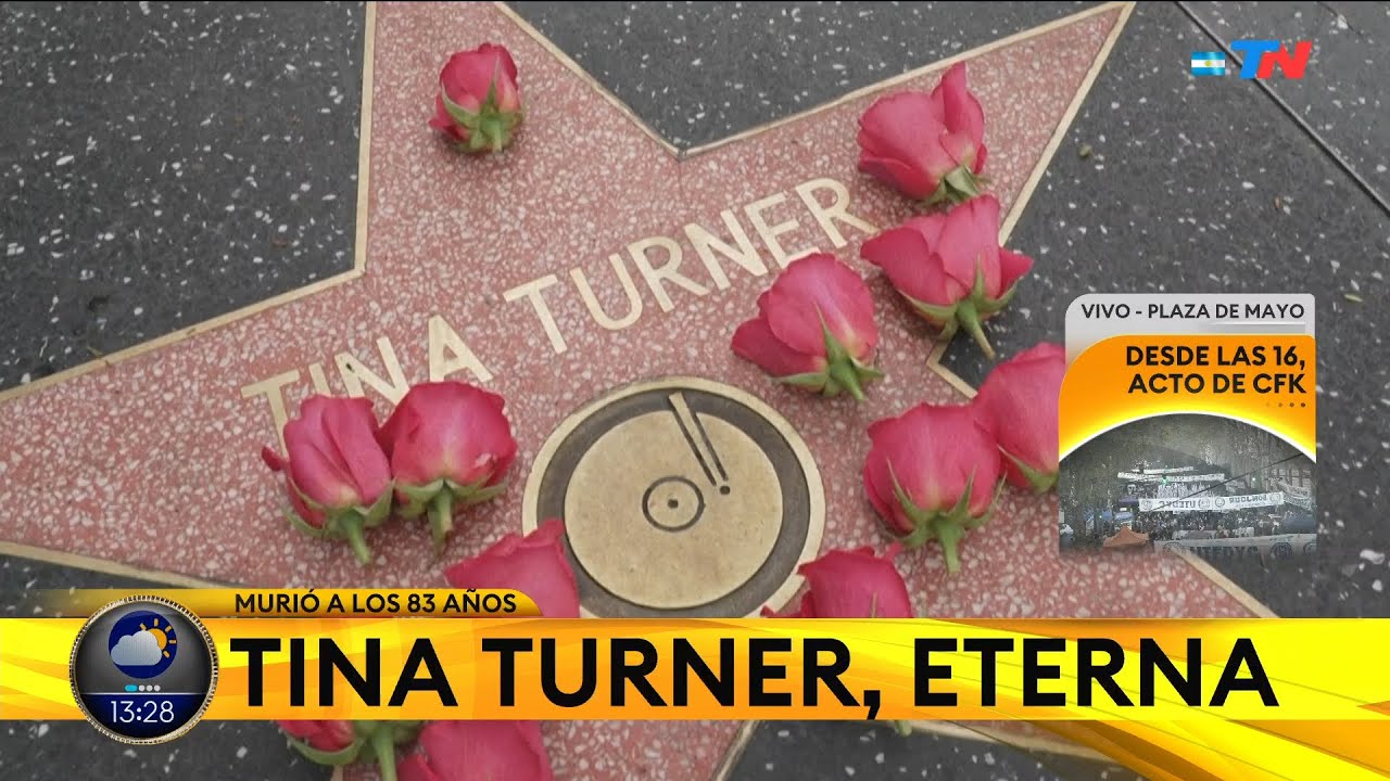TINA TURNER, ETERNA I La cantante falleció a los 83 años y el mundo entero le rinde homenaje
