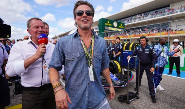 Brad Pitt en el Gran Premio de Fórmula 1: Detalles de la película filmada en Silverstone