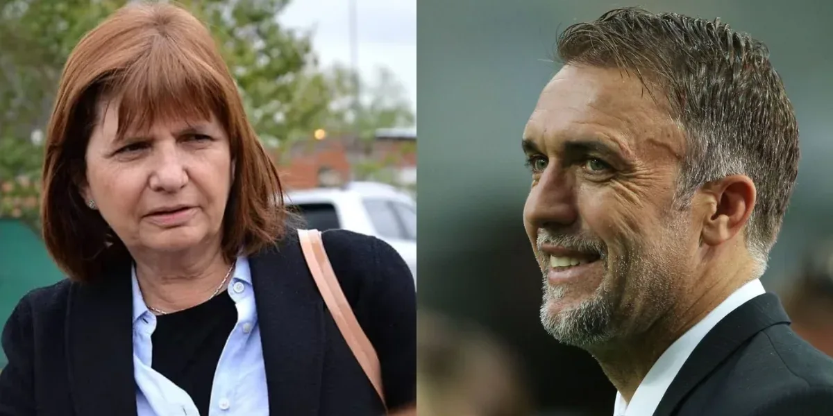 Bullrich defended Batistuta: "He gives work, generates wealth and today the union mafia persecutes him"