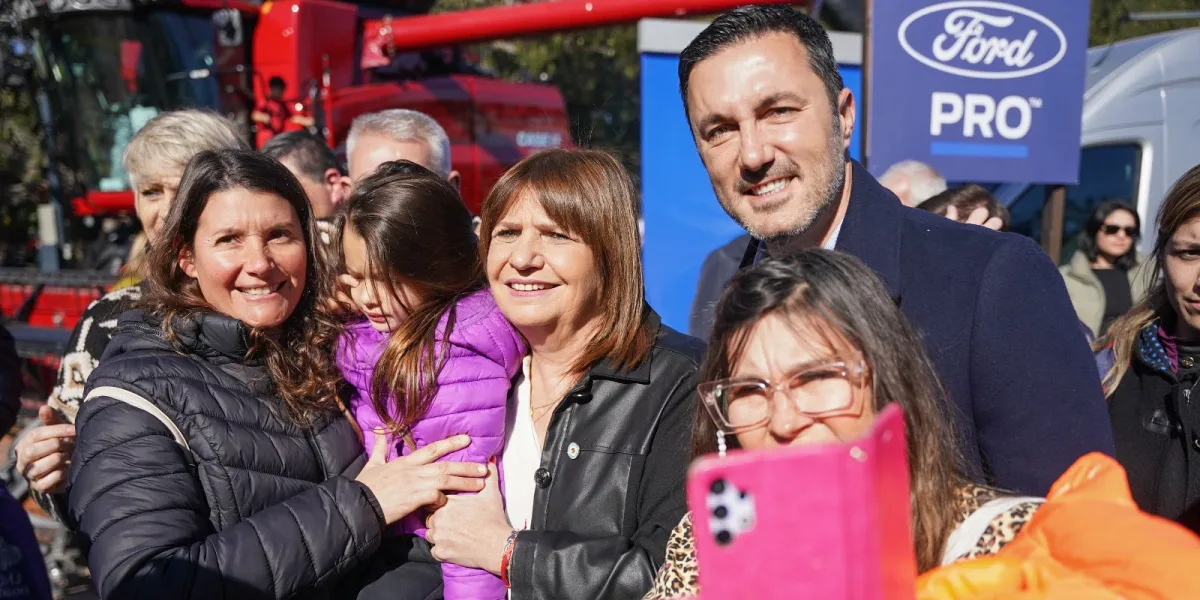 Bullrich, on the field: "It is the engine of the Argentine economy"