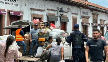 Con tranquilidad y armonía se lleva a cabo la reubicación de los comerciantes en Pátzcuaro